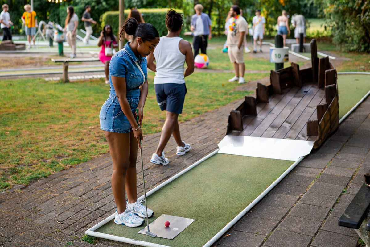 Entreeticket Midget Golfbaan Parkhaven in Rotterdam