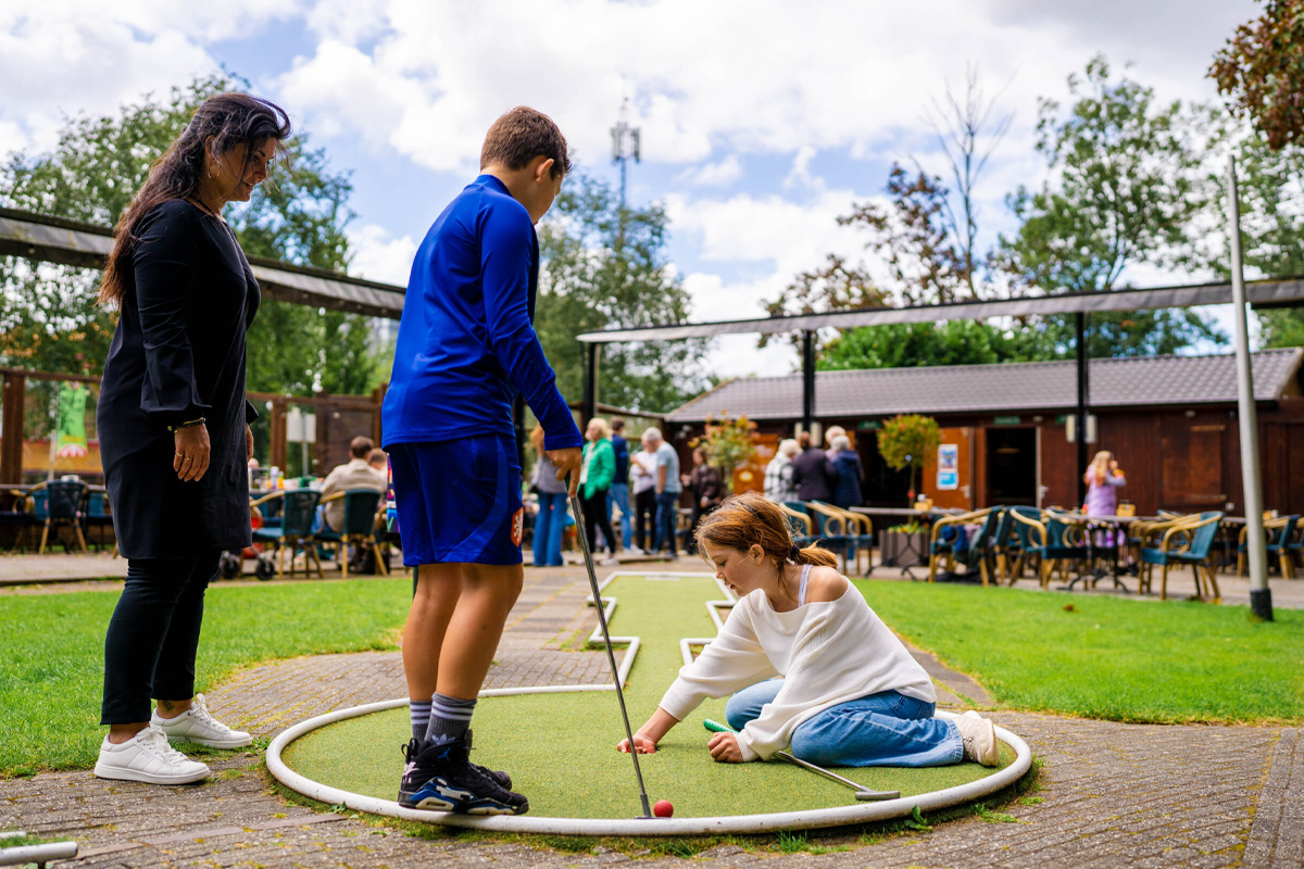 Entreeticket Midget Golfbaan Parkhaven in Rotterdam