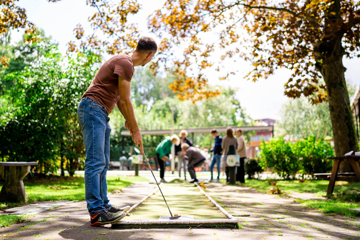 Entreeticket Midget Golfbaan Parkhaven in Rotterdam