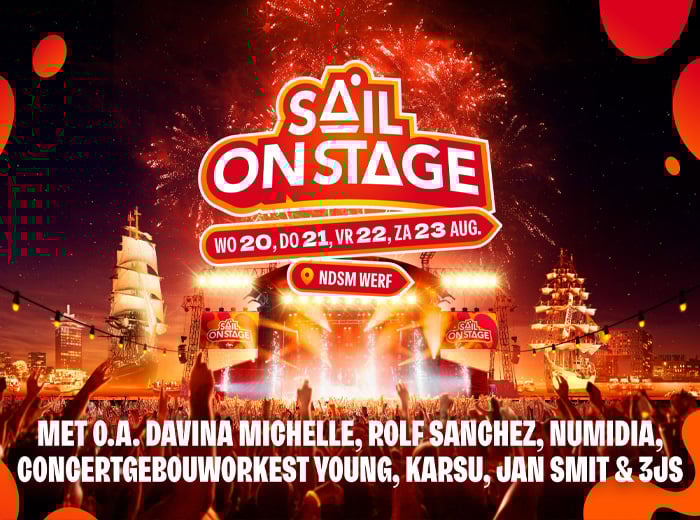 Entreeticket SAIL On Stage 2025