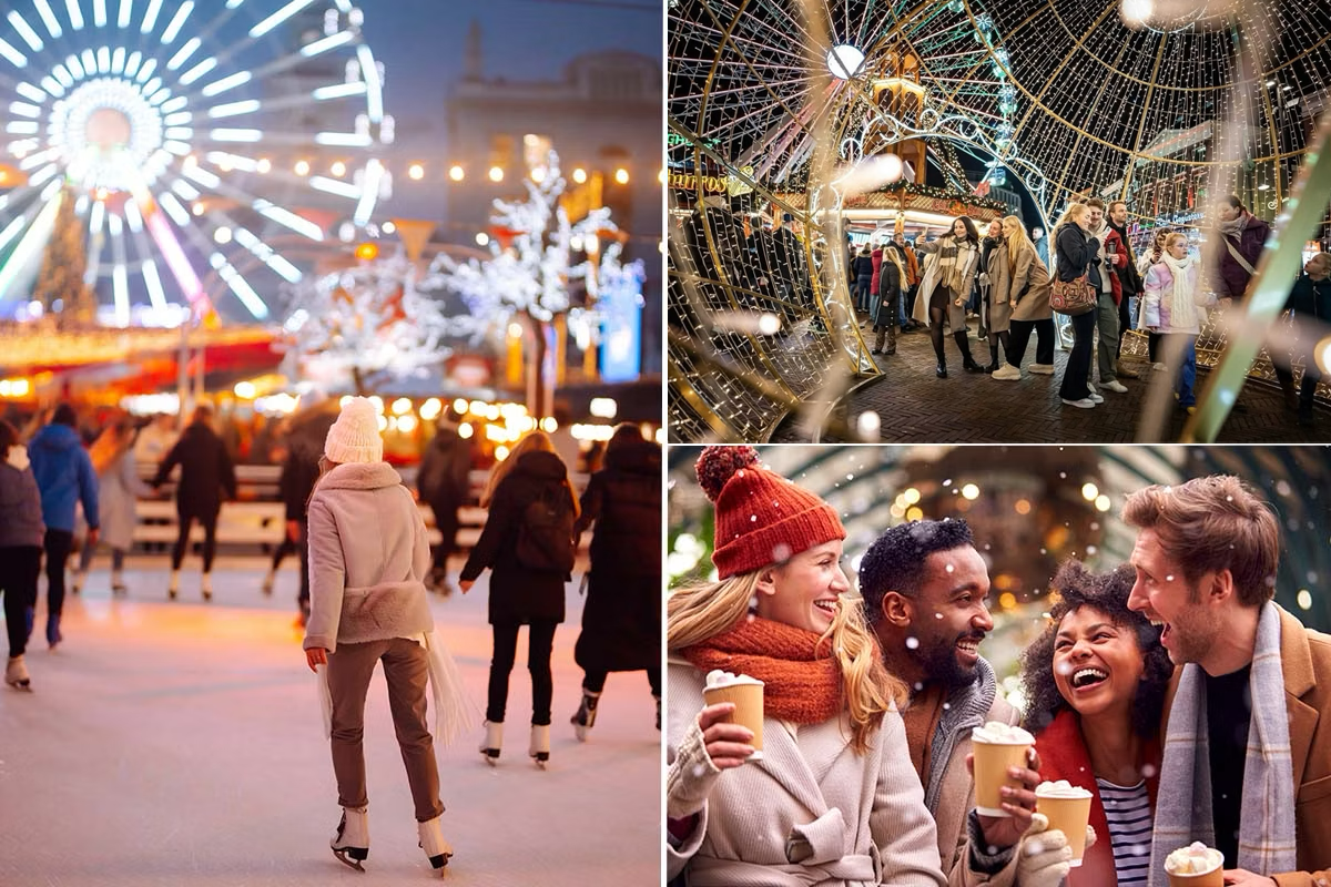 Schaatsen Winterstad Groningen + consumpties + entree reuzenrad en trein