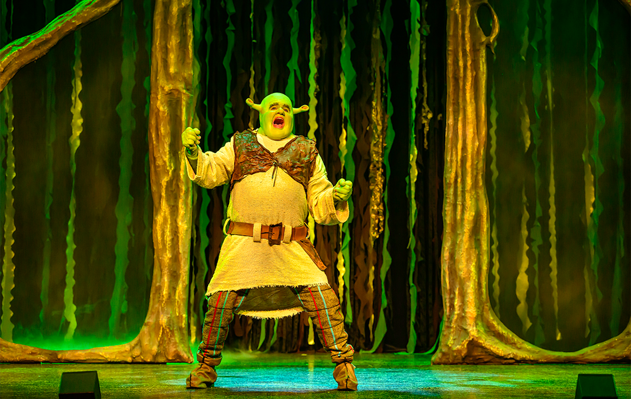 1e of 2e rang ticket Shrek De Musical in RAI Amsterdam