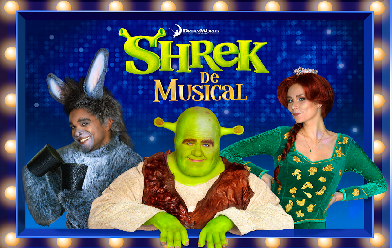 1e of 2e rang ticket Shrek De Musical in RAI Amsterdam