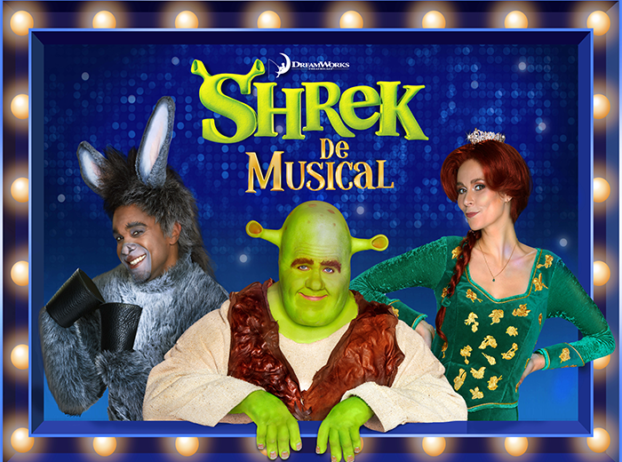 1e of 2e rang ticket Shrek De Musical in RAI Amsterdam