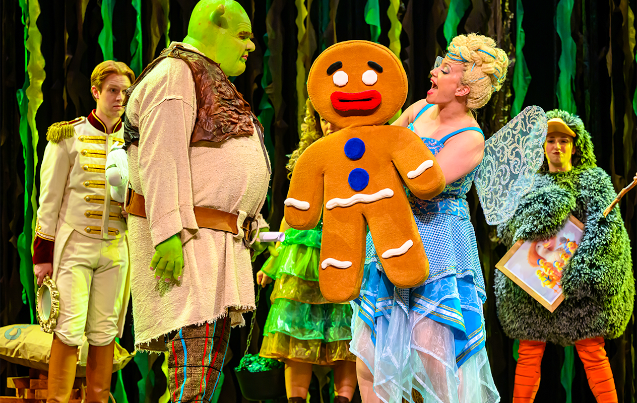 1e of 2e rang ticket Shrek De Musical in RAI Amsterdam