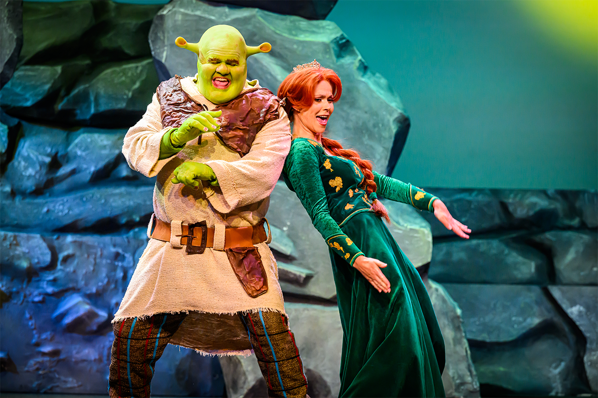 1e of 2e rang ticket Shrek De Musical in RAI Amsterdam