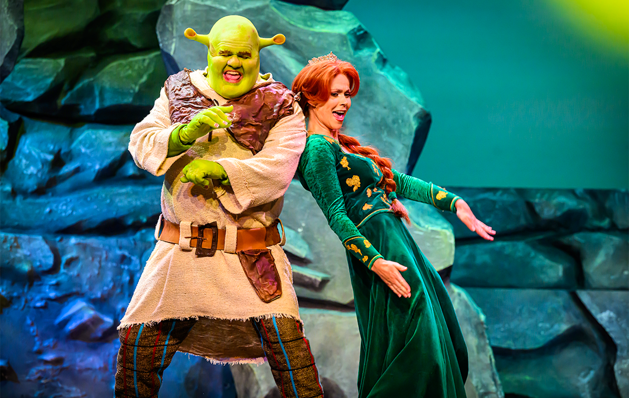 1e of 2e rang ticket Shrek De Musical in RAI Amsterdam