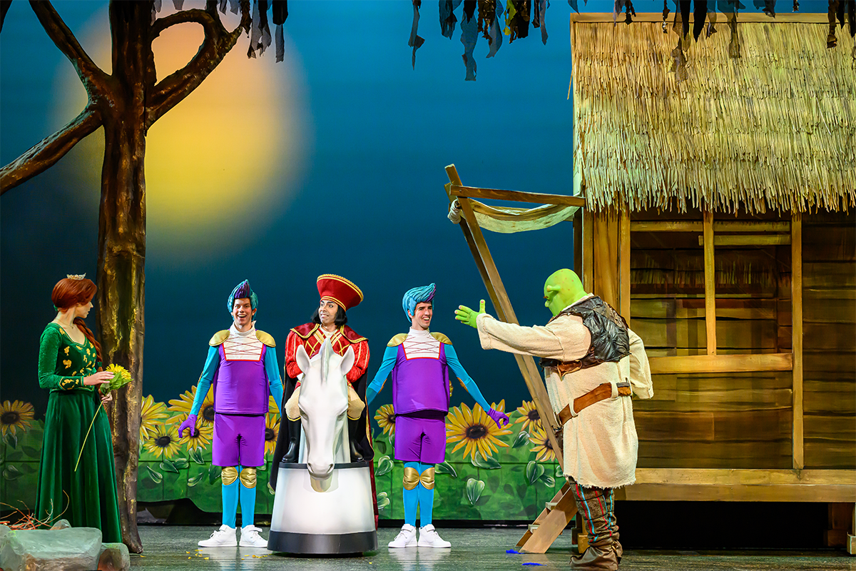 1e of 2e rang ticket Shrek De Musical in RAI Amsterdam