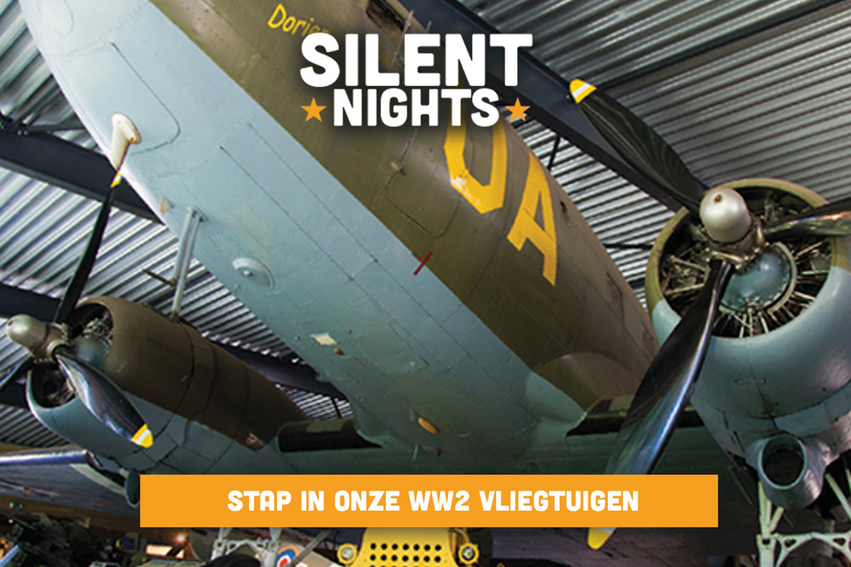 Entreeticket Silent Nights bij Bevrijdende Vleugels