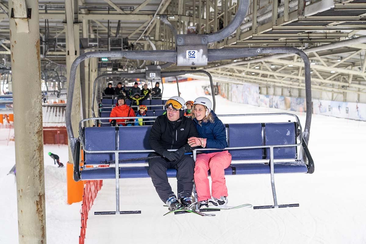 SnowWorld 4 uur skipas (5 locaties)