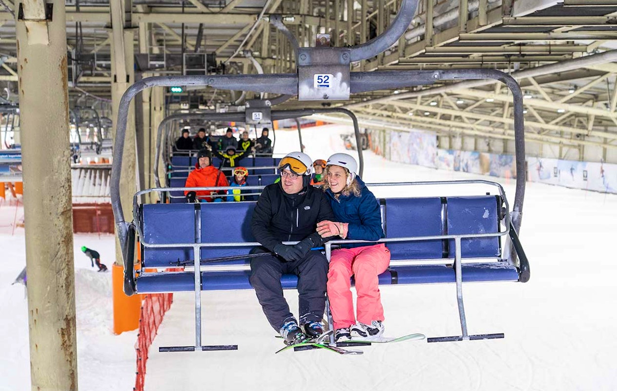 SnowWorld 4 uur skipas (5 locaties)