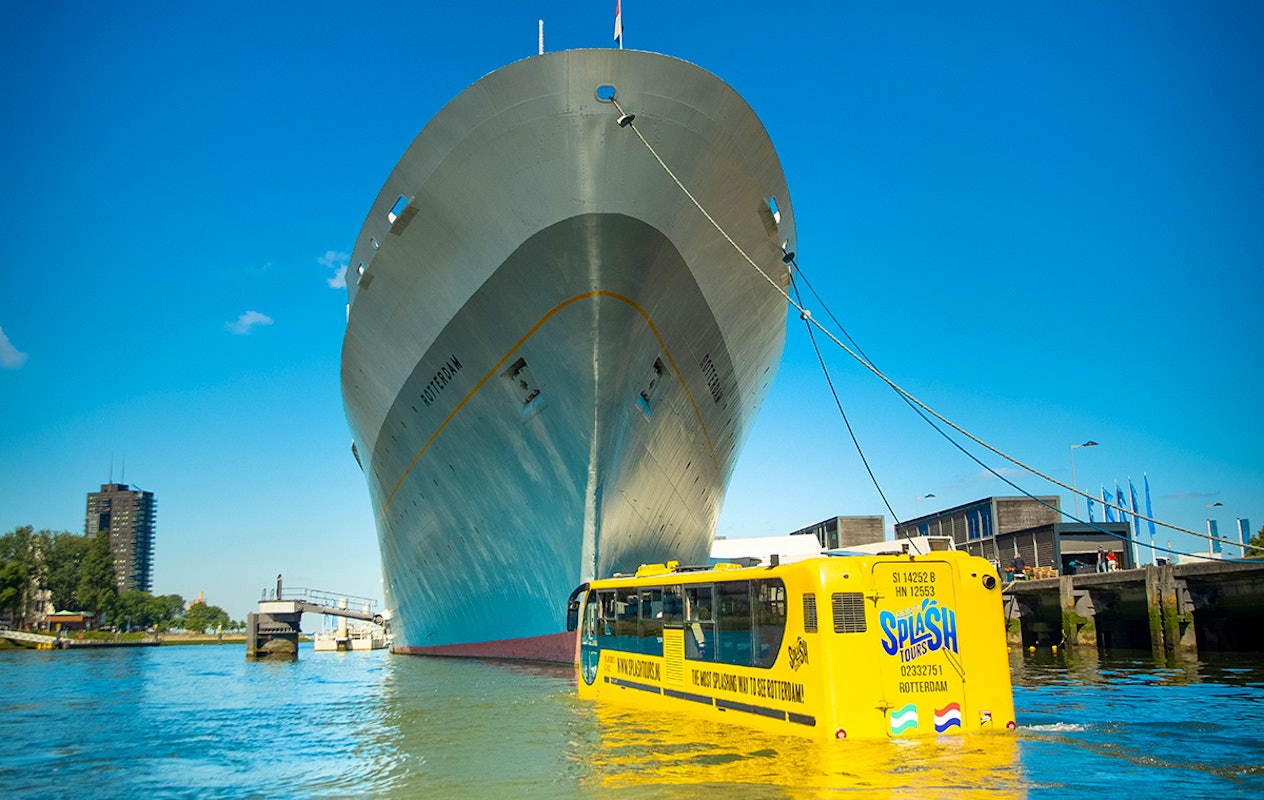 60 minuten durende stadstour Splashtours Rotterdam