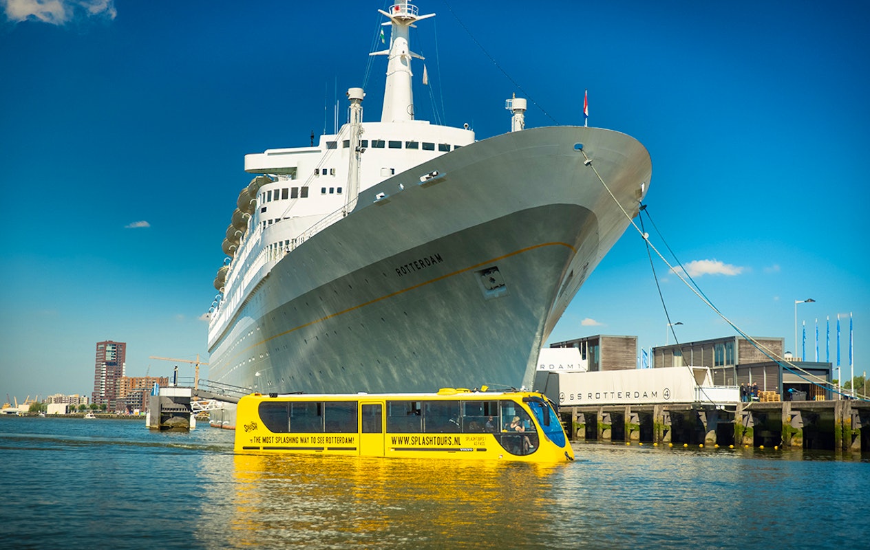 60 minuten durende stadstour Splashtours Rotterdam