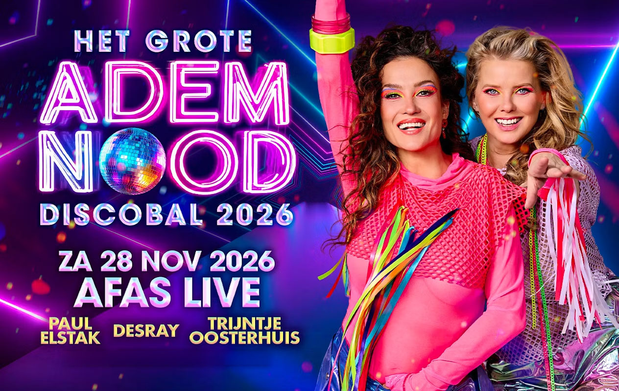 Staanplaatsticket Het Grote Ademnood Discobal 2026