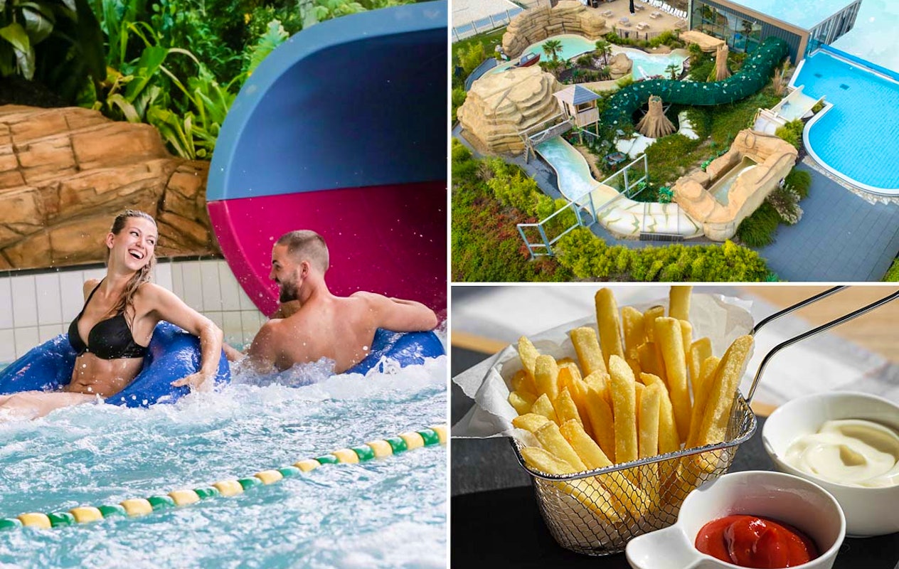 Entreeticket Swimfun + friet met mayonaise