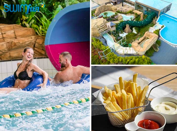 Entreeticket Swimfun + friet met mayonaise
