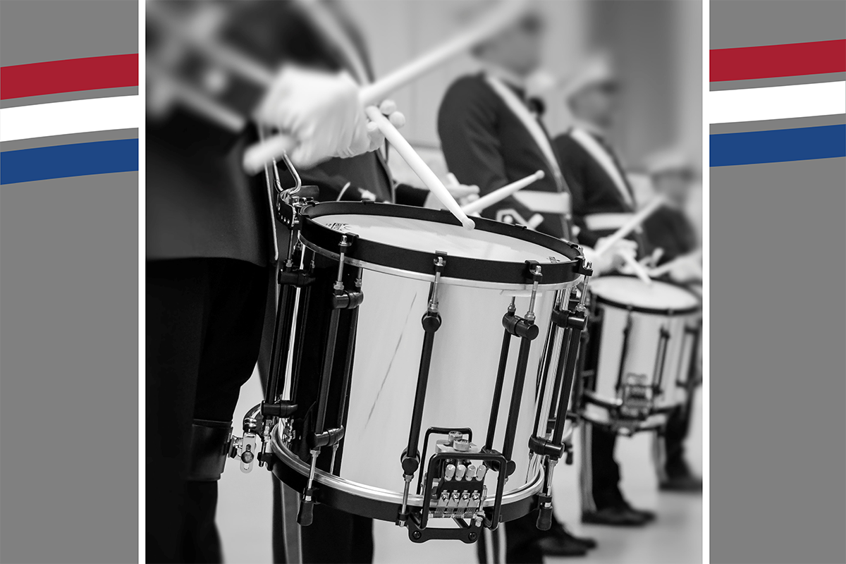 Taptoe Koningsdag evenement in Veenendaal