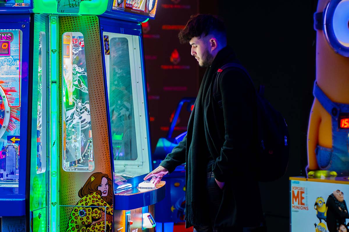 €40 speeltegoed of onbeperkt gamen bij Ted's Arcade