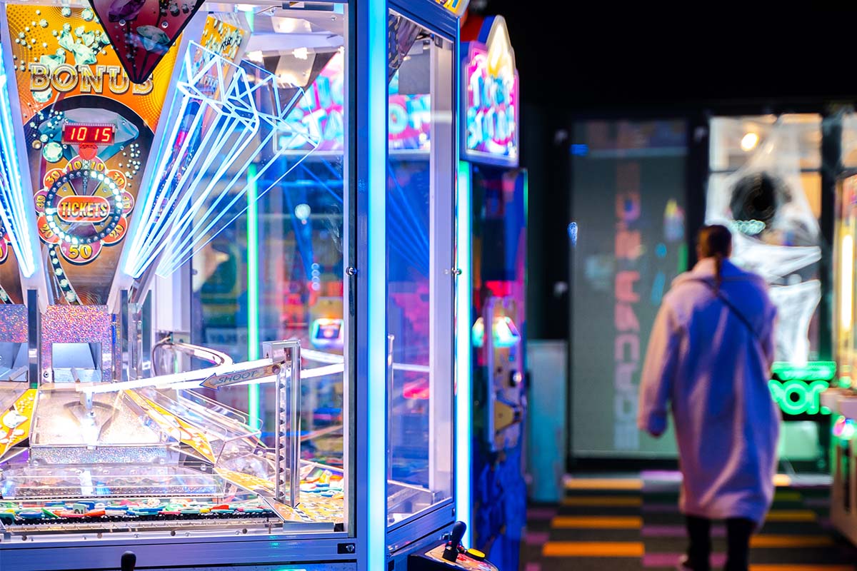 €40 speeltegoed of onbeperkt gamen bij Ted's Arcade