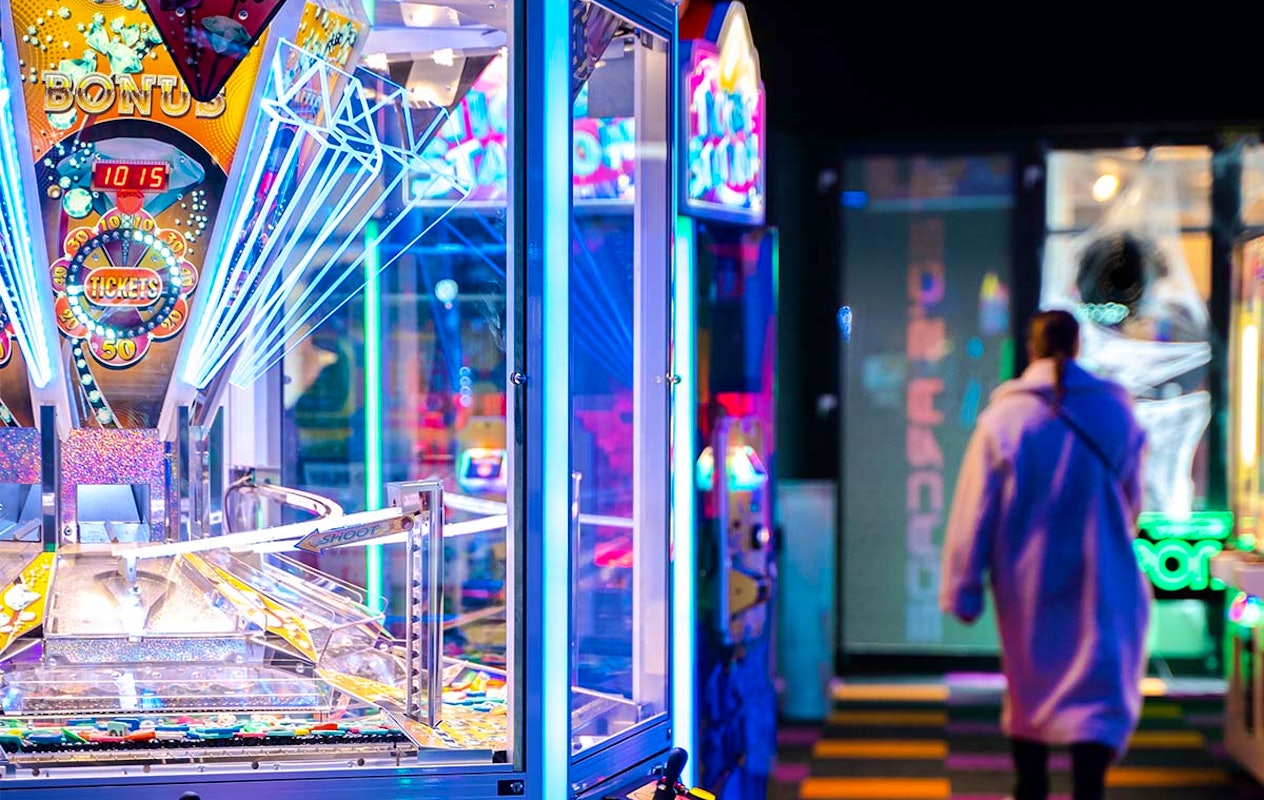 €40 speeltegoed of onbeperkt gamen bij Ted's Arcade