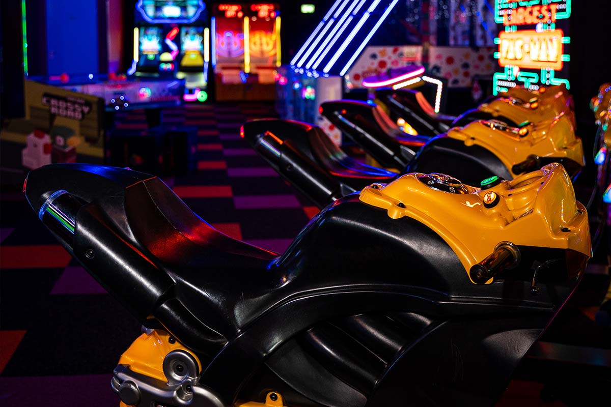 €40 speeltegoed of onbeperkt gamen bij Ted's Arcade