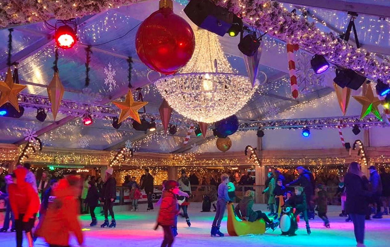 Schaatsen incl. huur + attractie + consumpties bij Tilburgs Winterparadijs