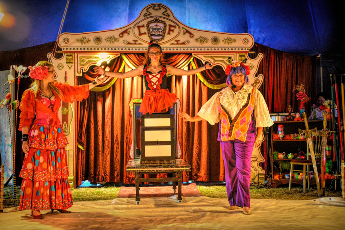 Tribune ticket Circus Fantâsia - Carrousel van Vermaak