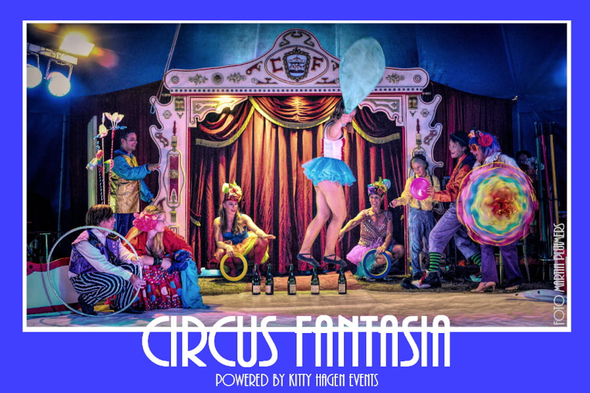 Tribune ticket Circus Fantâsia - Carrousel van Vermaak