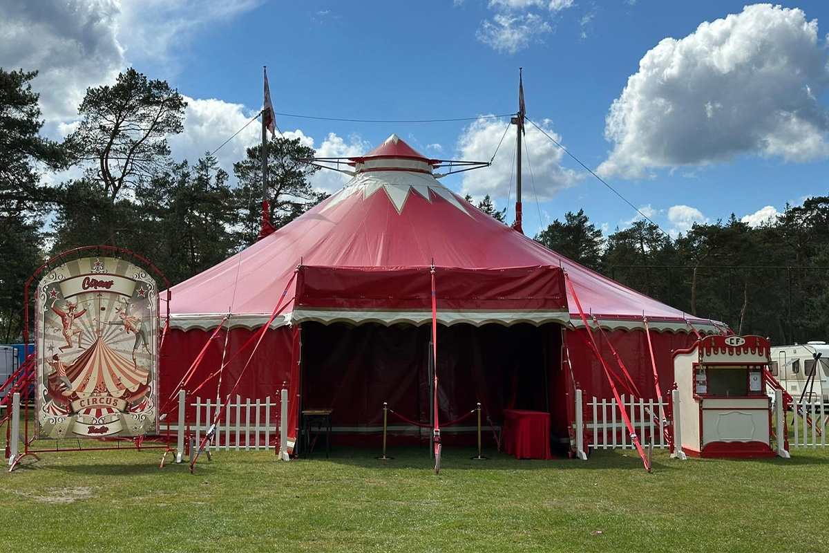 Tribune ticket Circus Fantâsia - Carrousel van Vermaak