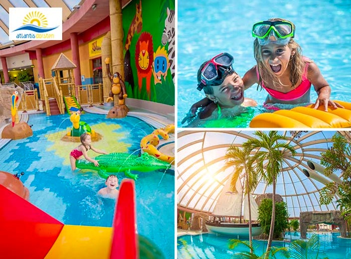 Dagentree tropische zwembad bij Atlantis Dorsten