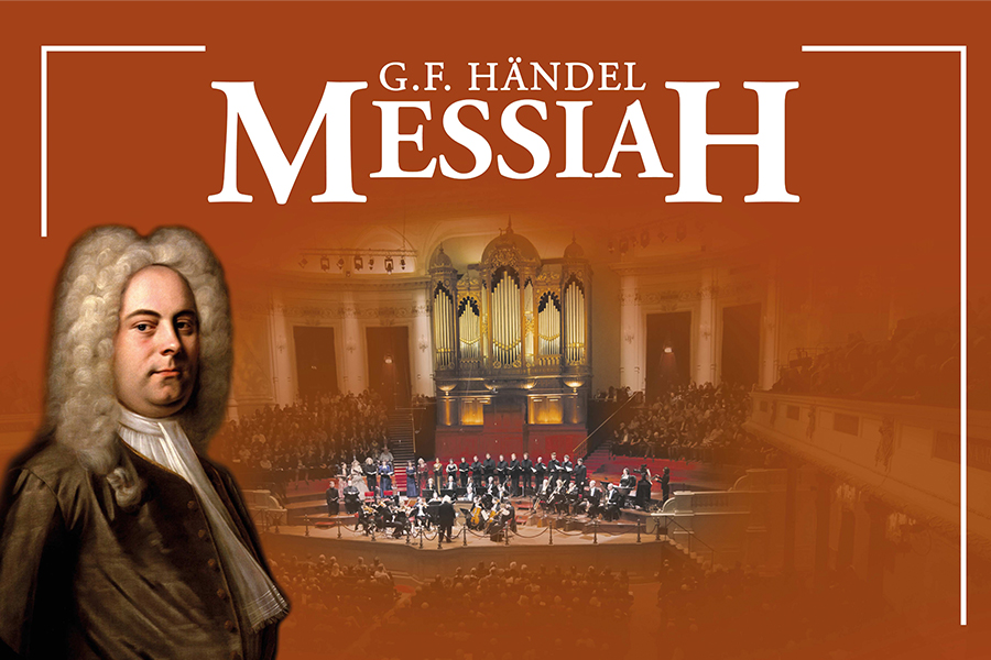 Ticket kerstcompositie Messiah - G.F. Händel (locatie naar keuze)