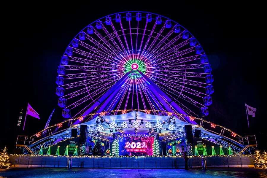 Entreeticket Walibi Bright Nights + overnachting Walibi Village