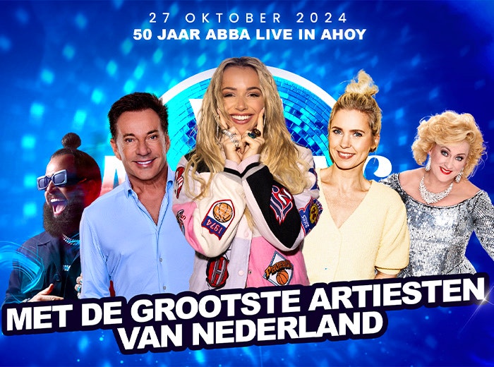 Entreeticket We All Sing - ABBA Tribute in AHOY Rotterdam