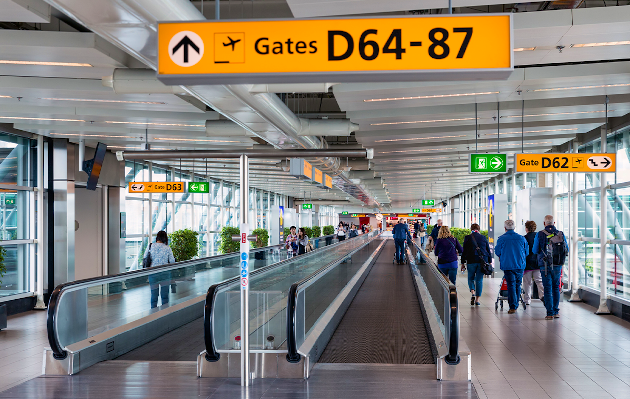 Weekend parkeerticket bij Schiphol