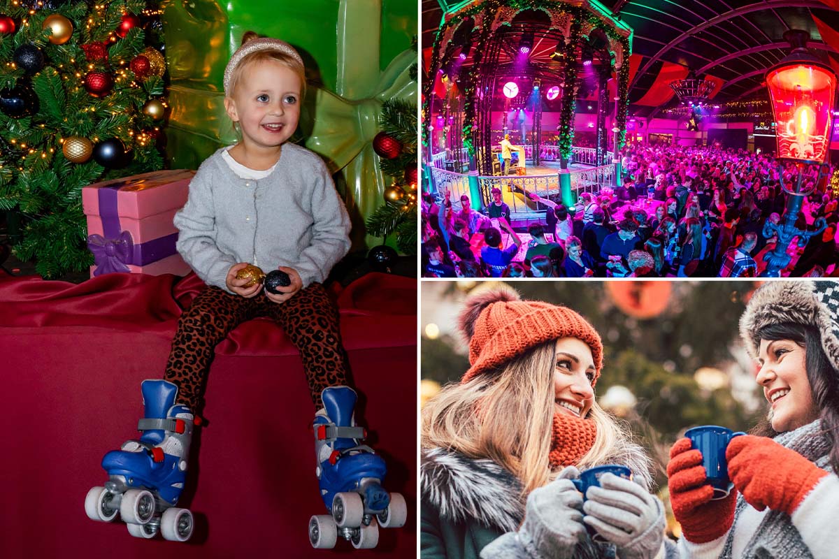 2 uur rollerskaten + drankje & wafel bij Winter Fever Arena Roermond