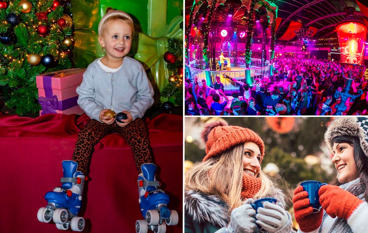 2 uur rollerskaten + drankje & wafel bij Winter Fever Arena Roermond