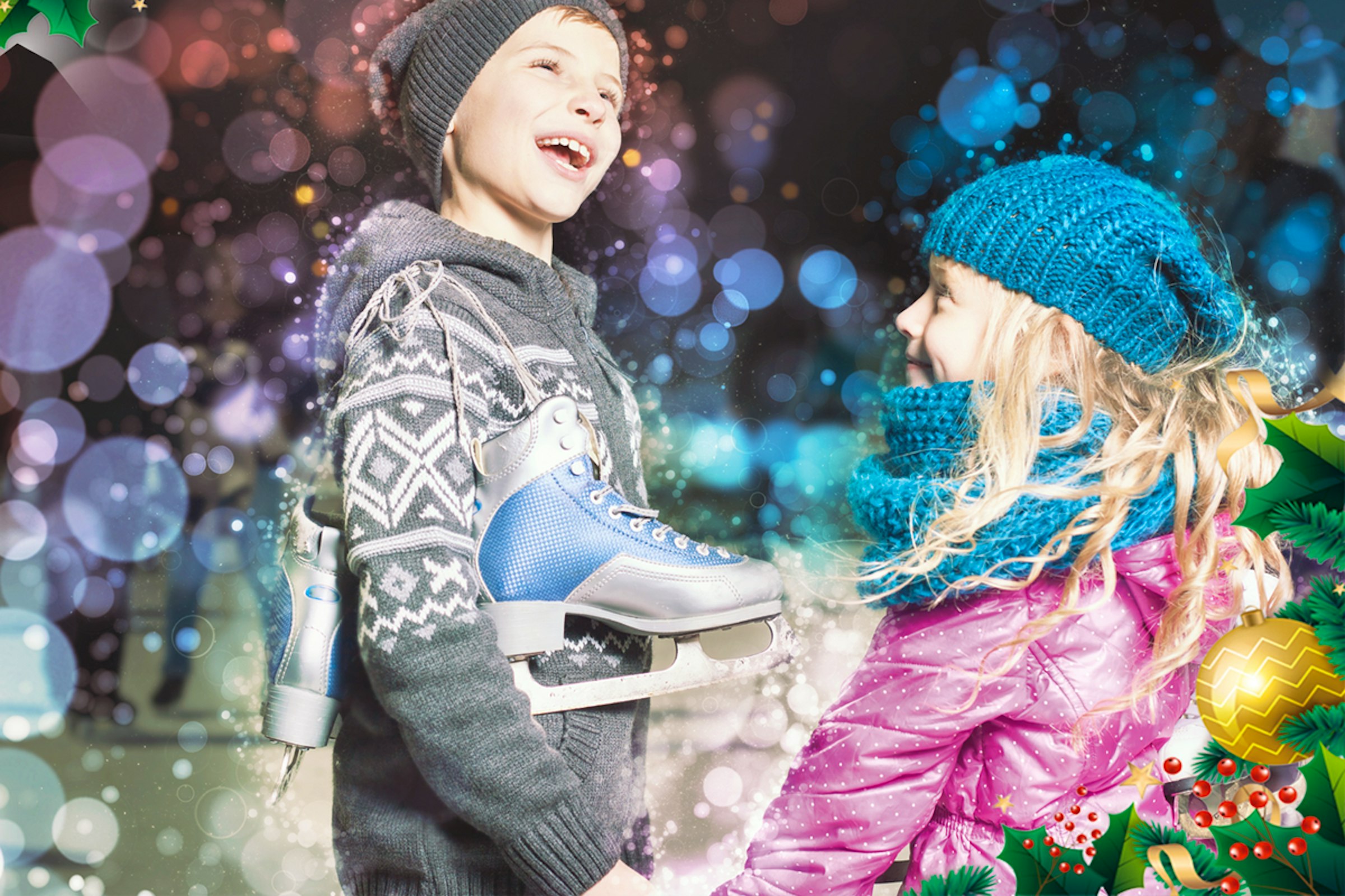 Entreeticket Winter Wonderland Zeist incl. schaatsverhuur