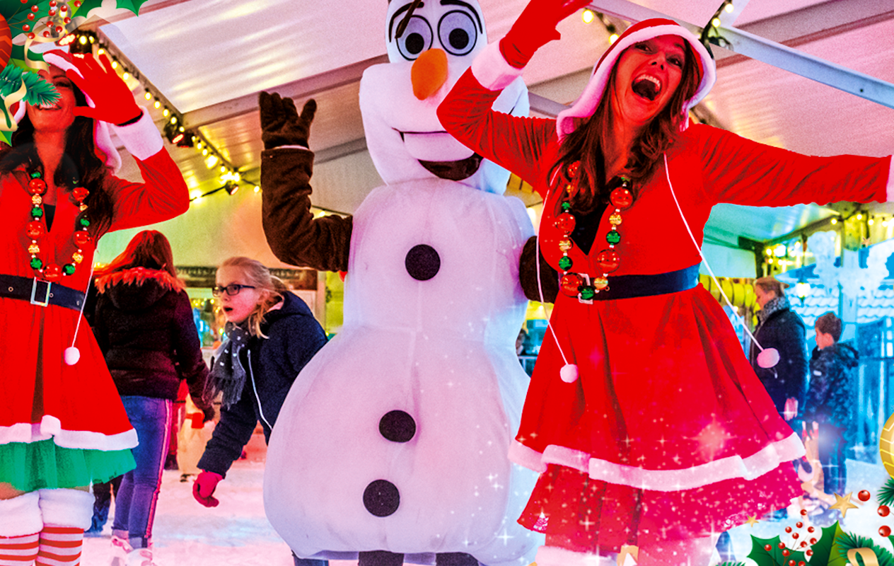 Entreeticket Winter Wonderland Zeist incl. schaatsverhuur