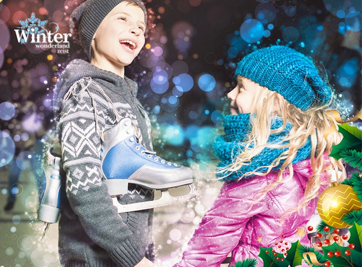 Entreeticket Winter Wonderland Zeist incl. schaatsverhuur