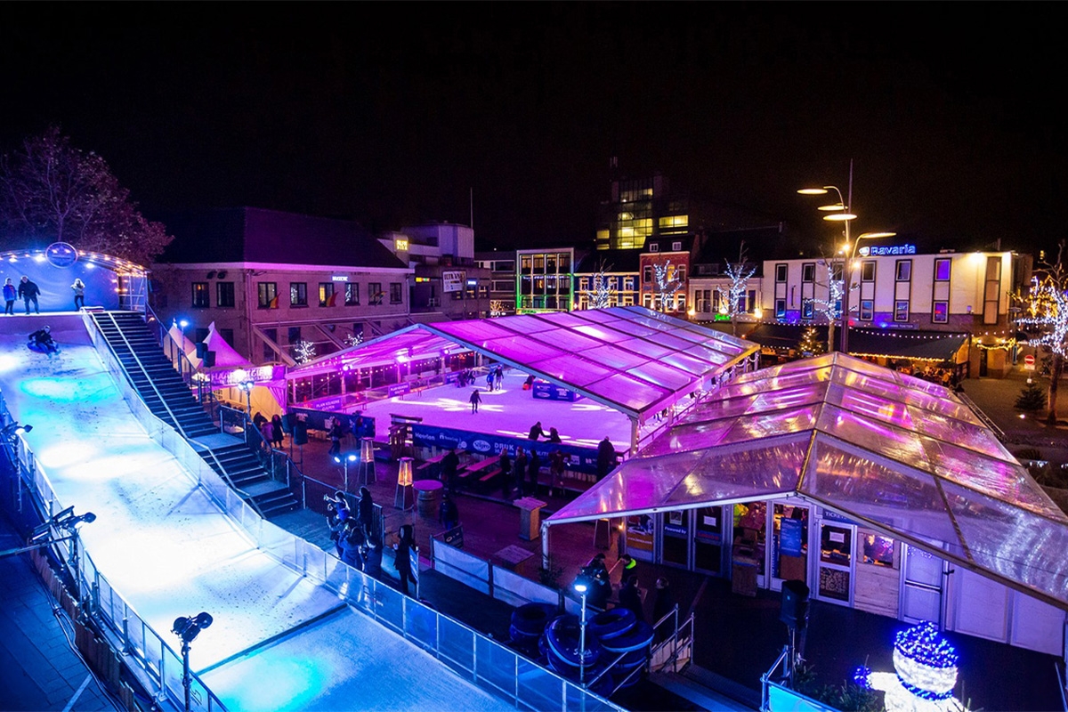 Magic Wintergolf + 2 keer glijden + drankje bij Wintertijd Heerlen