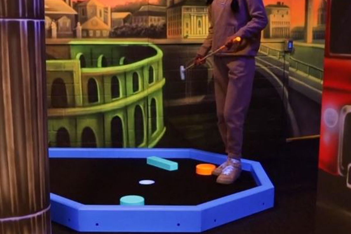 Magic Wintergolf + 2 keer glijden + drankje bij Wintertijd Heerlen