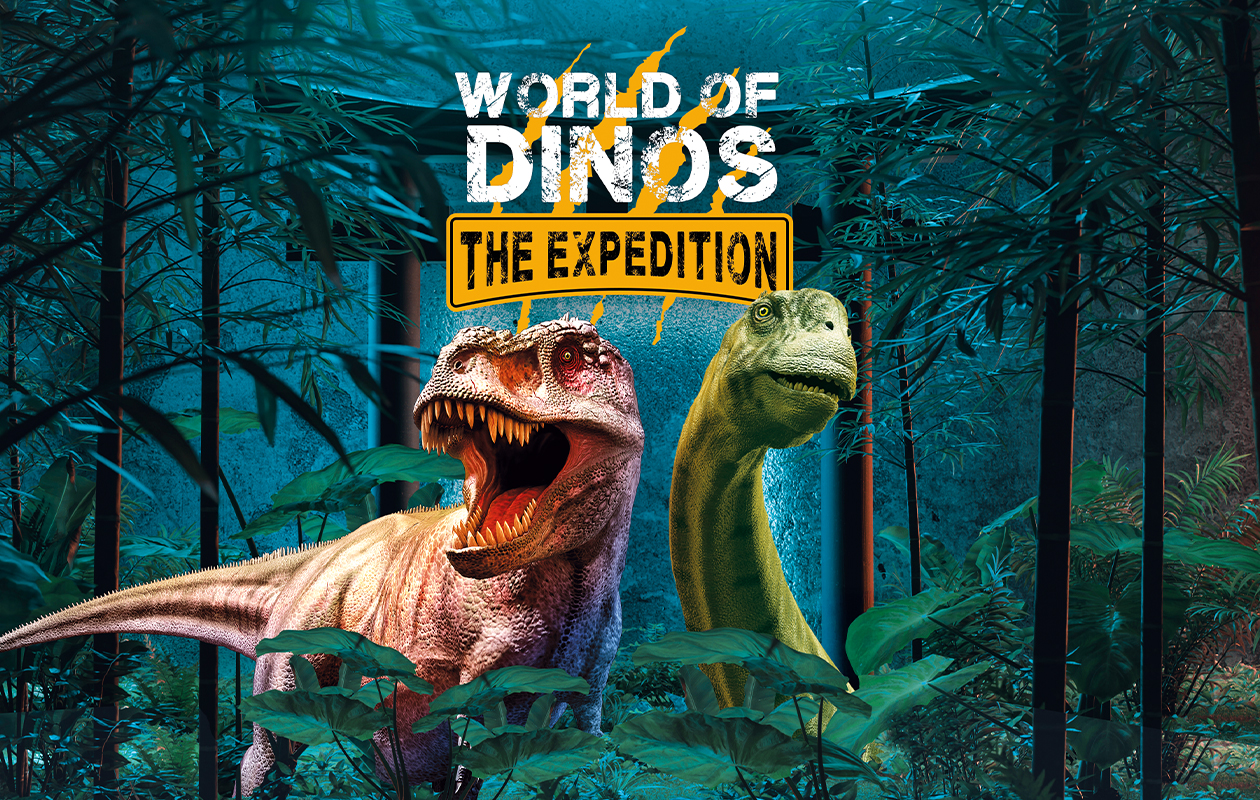 Entreeticket World of Dinos - The Expedition in Zandvoort