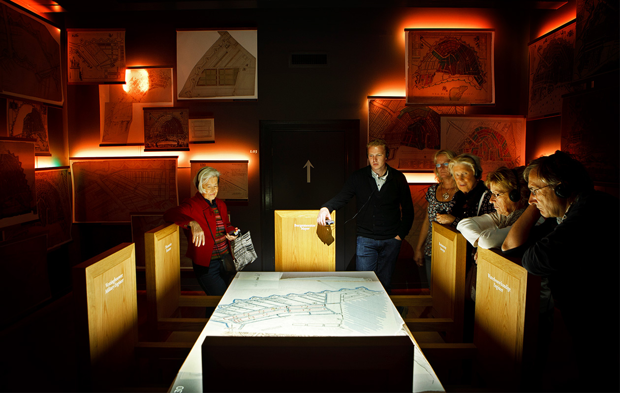 Leer over de geschiedenis van Amsterdam in Museum Het Grachtenhuis 