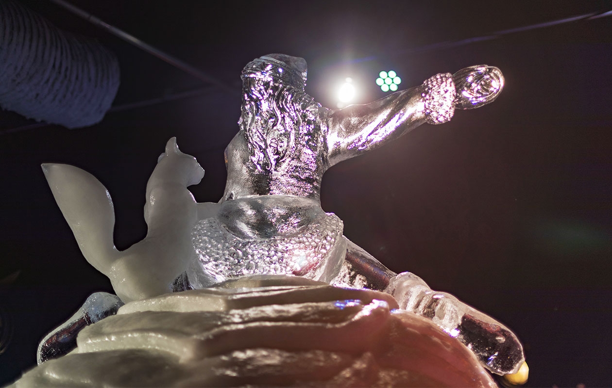 Bewonder prachtige ijssculpturen tijdens het Cool Event in Scheveningen