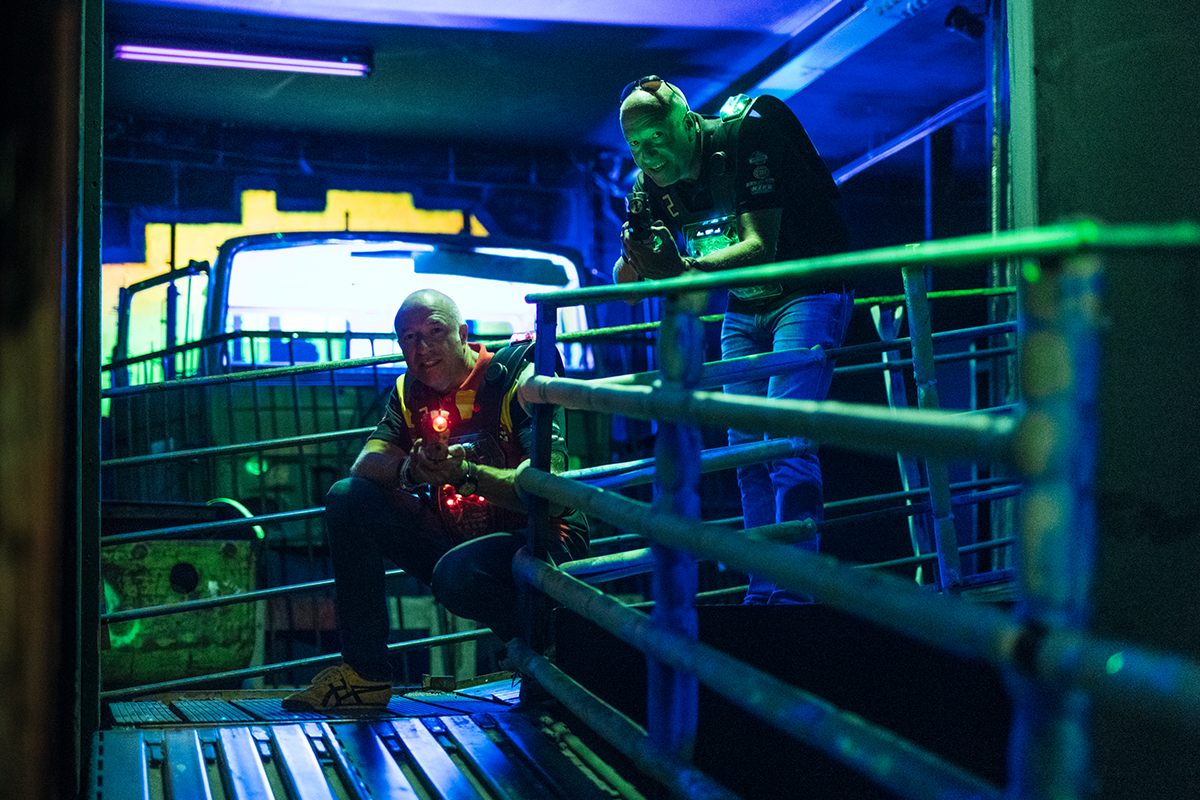 Lasergamen bij Coronel (1 of 2 spellen)