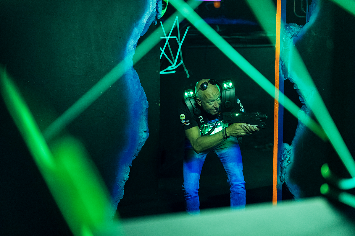 Lasergamen bij Coronel (1 of 2 spellen)