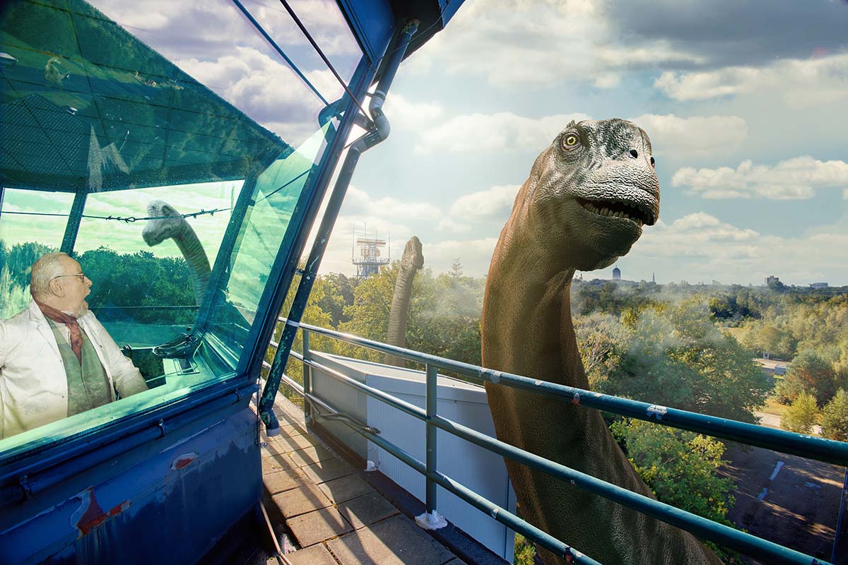 Entreeticket Dino Fabriek op Vliegveld Twente