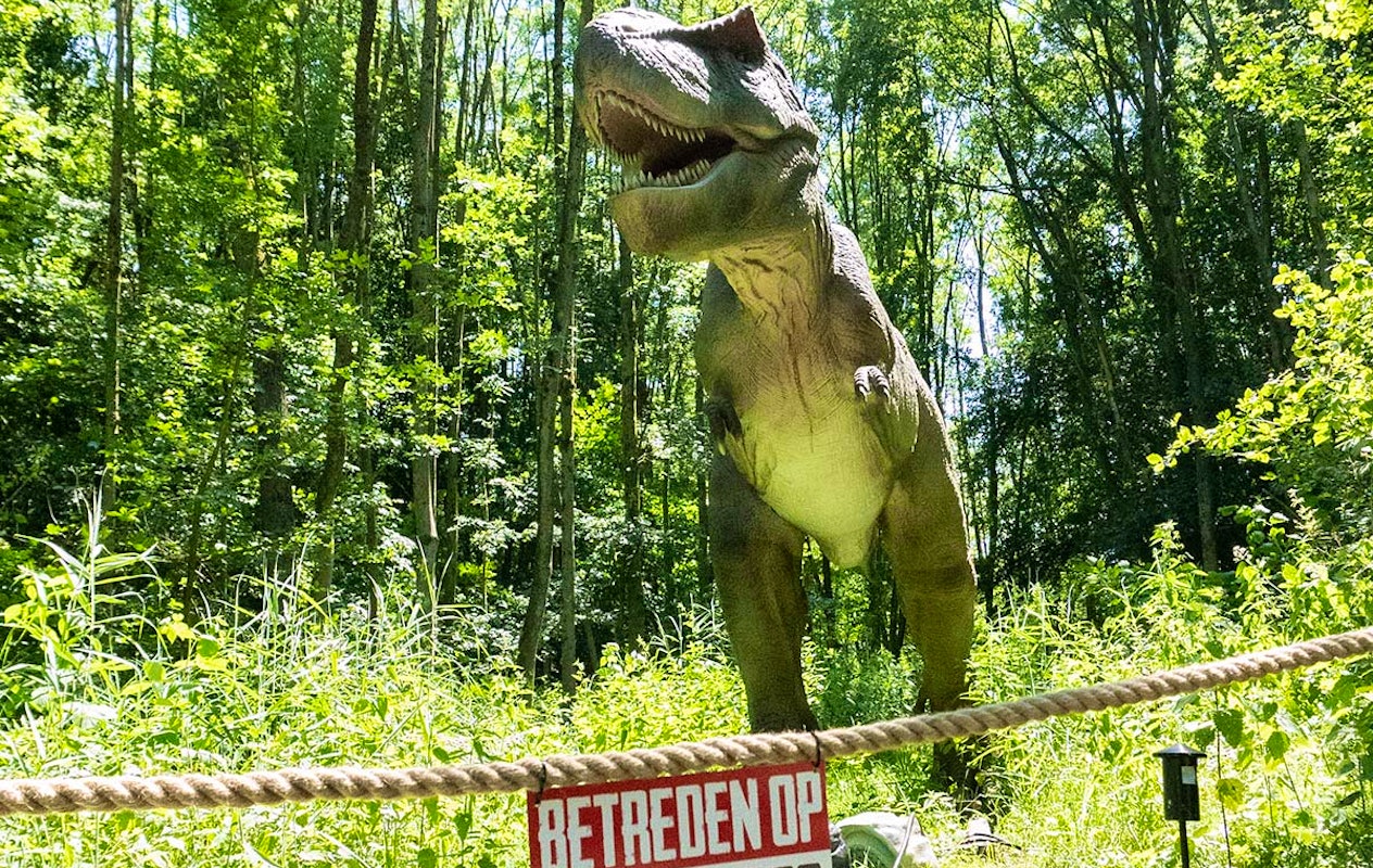 Entreeticket Dino Fabriek op Vliegveld Twente