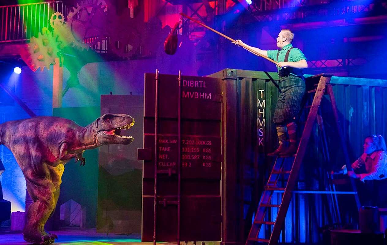 Entreeticket Dino Fabriek op Vliegveld Twente