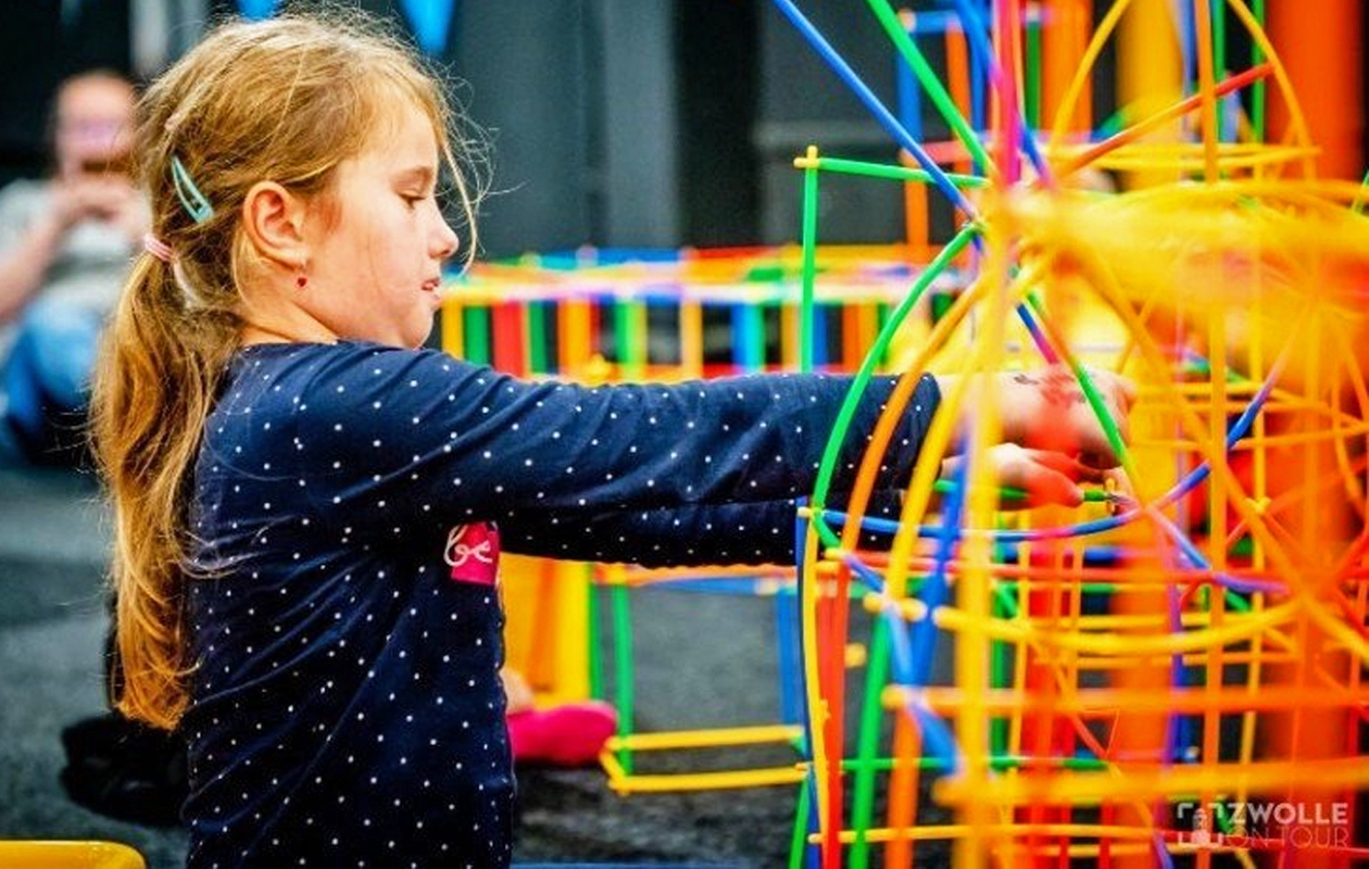 Ga in de herfstvakantie naar het indoor kinderparadijs Doe's Gek in Zwolle